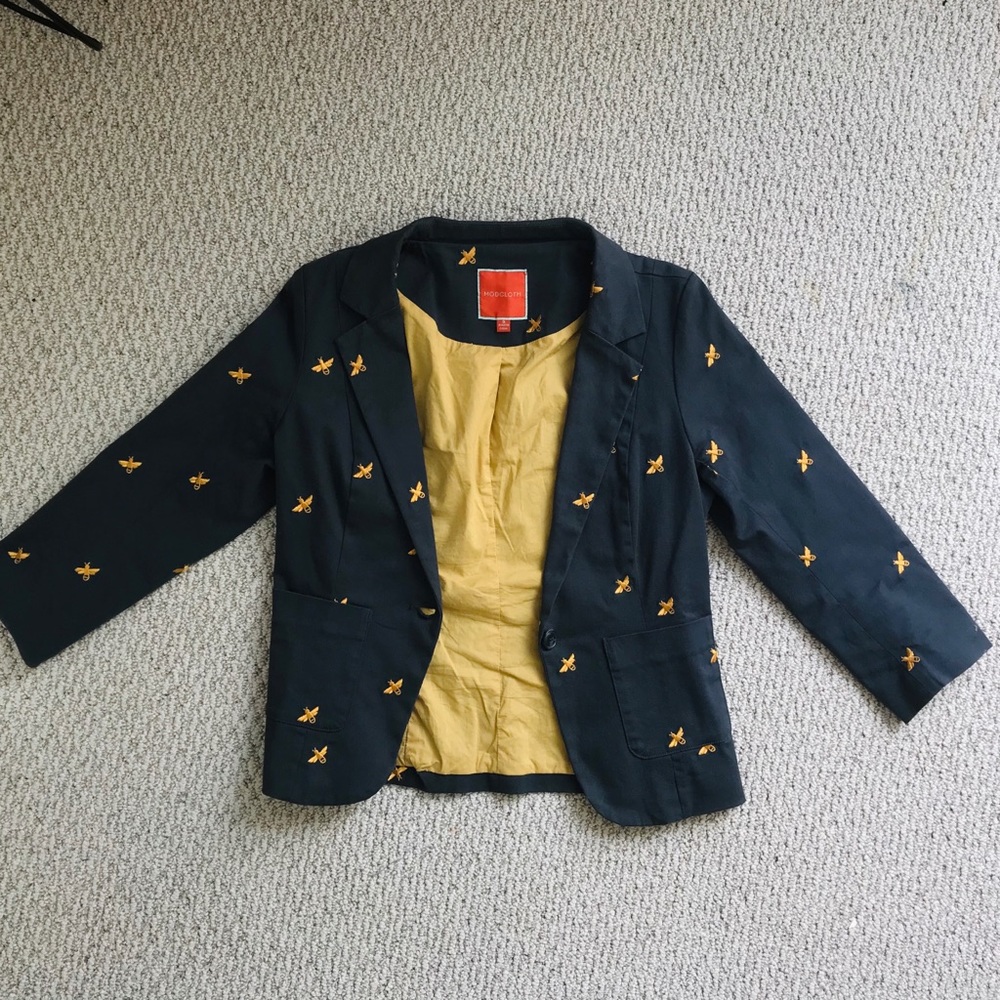 Modcloth Bee Blazer— Size Small